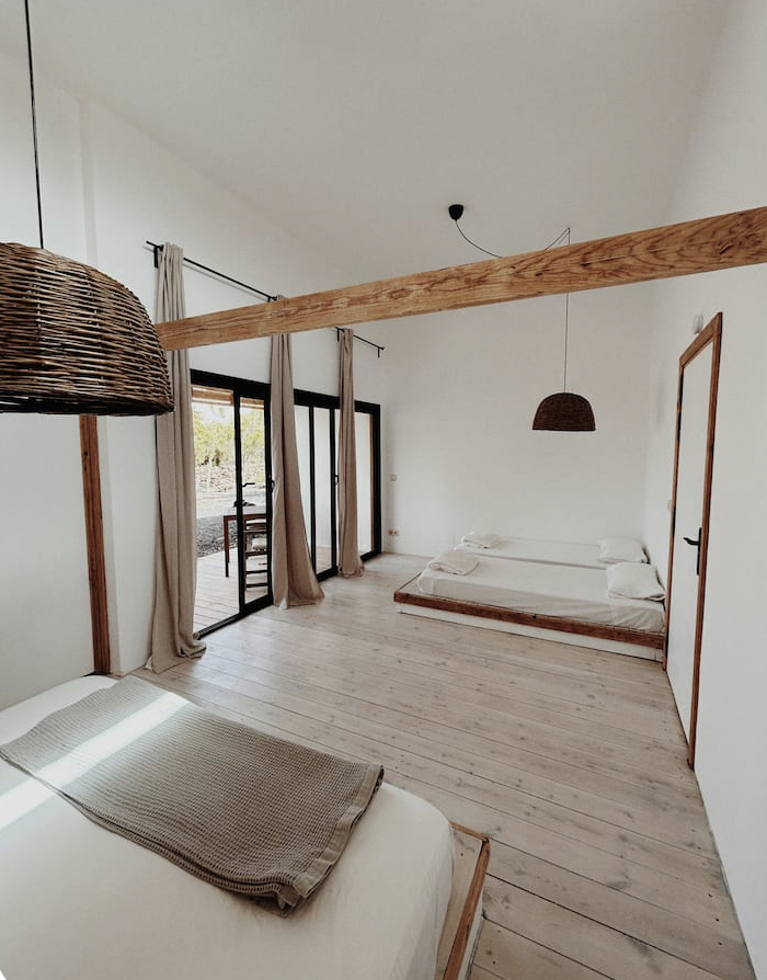 Dreibettzimmer Gesamtansicht